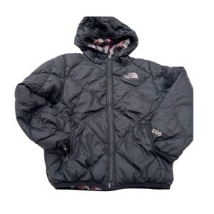 The North Face Down 550 Fill Black Puffer Jacket Sz XS (6)